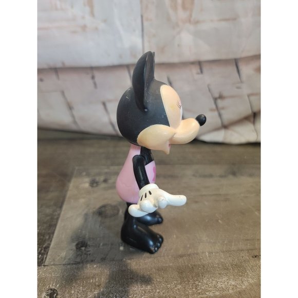 Mattel 2013 Disney Minnie Mouse pink bathing suit toy figure - Picture 4 of 8